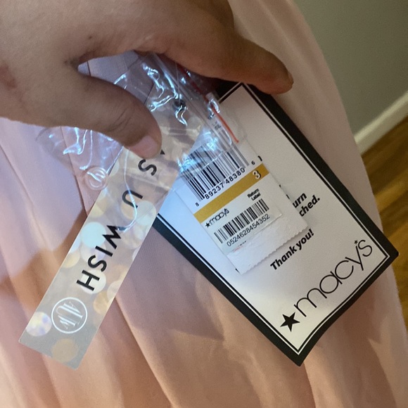 COPY - NWT blush pink sparkling evening dress - Size 3 - Picture 3 of 6